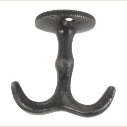 Ib Laursen Knage dobbelt sort til under hylde