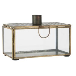 Ib Laursen glas ske med lysestage