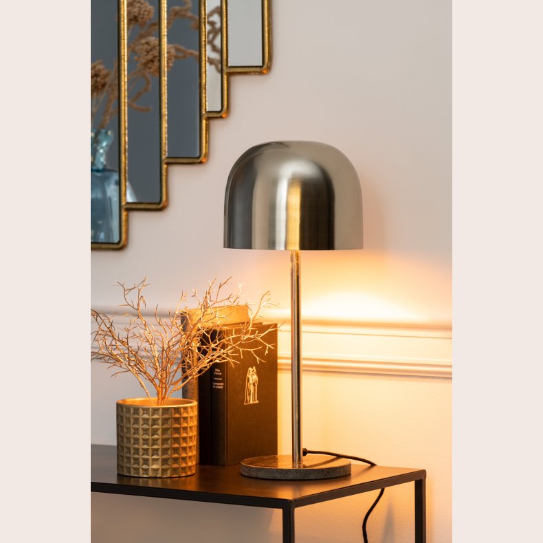 Lampe Queen iron silver