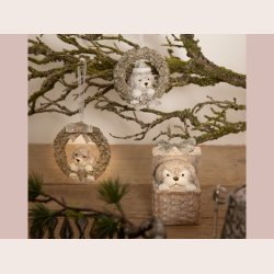 LaVida hunde i kranse 2 stk