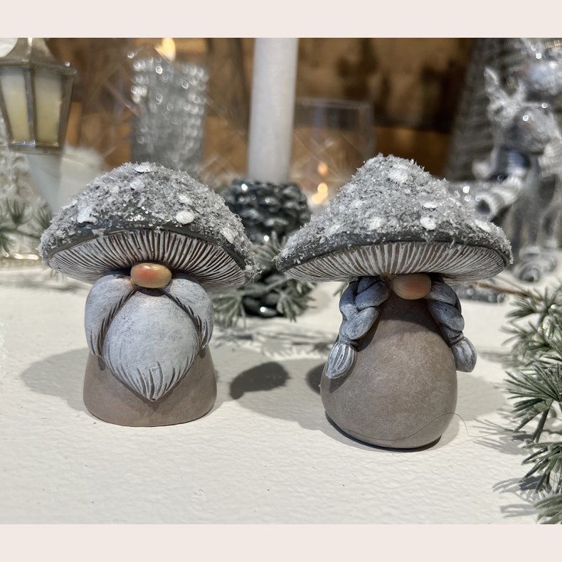 La Vida Nisse par med svampe hatte 2 stk