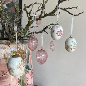 3 stk porcelnsg med ophng