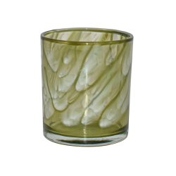 LaVida fyrfadsglas grn