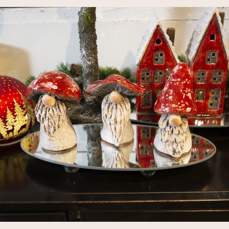 La Vida Mushrooms med hatte store 3 stk.