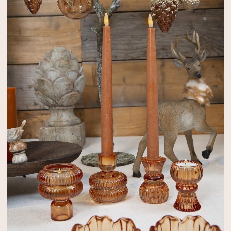 Sky vendbar lysestage Orange