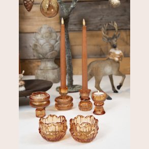 Candy fyrfadsstage orange