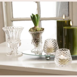 La Vida Grankogle lysestage glas