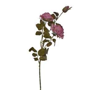 La Vida Kunstig blomst 3 grene, 3 blomster Gl. Rosa