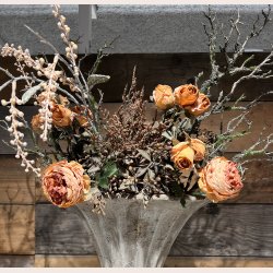 La Vida Kunstig blomst enkelt Abrikos