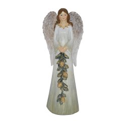 La Vida Engel med blomster