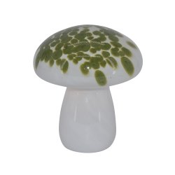 La Vida Gr�n Mushroom Glaslampe LED stor