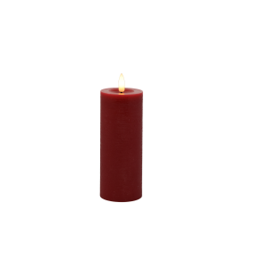 LED Bloklys rd H15cm