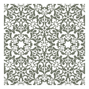 Chic Antique Frokostserviet oliven