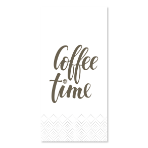 Chic Antique Middags servietter coffee time