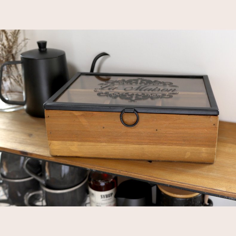 Chic Antique tr ske med 6 rum