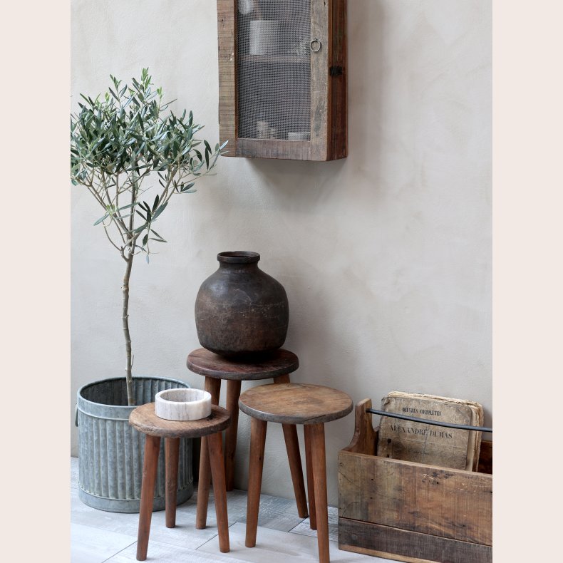 Chic Antique Taburet st 3 stk