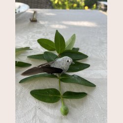 La Vida Dekofugl med clips slv lille