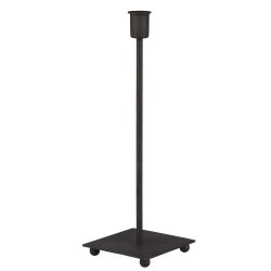 Ib Laursen Lysestage firkantet fod stor