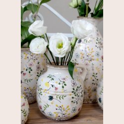 Chic Antique Cavaillon lille kande med blomster