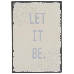 Ib Laursen Metal skilt 