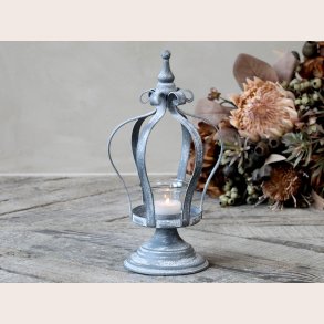 Chic Antique Krone p fod til fyrfadslys