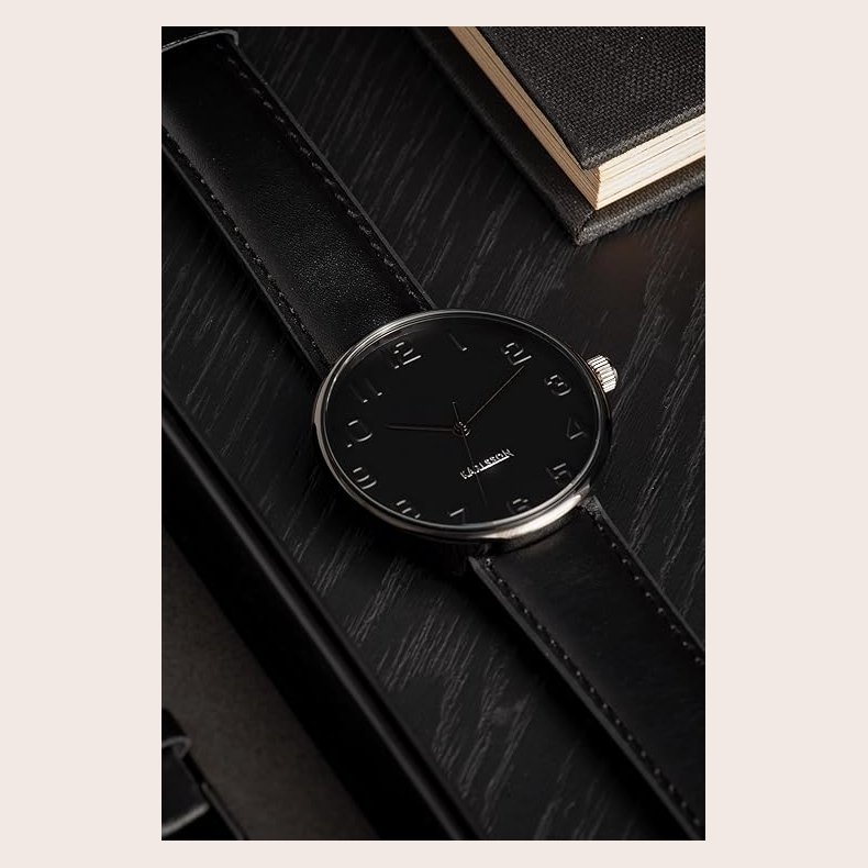 Karlsson armbndsur Minimal sort