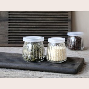 Chic Antique opbevaringsglas st med 2 stk