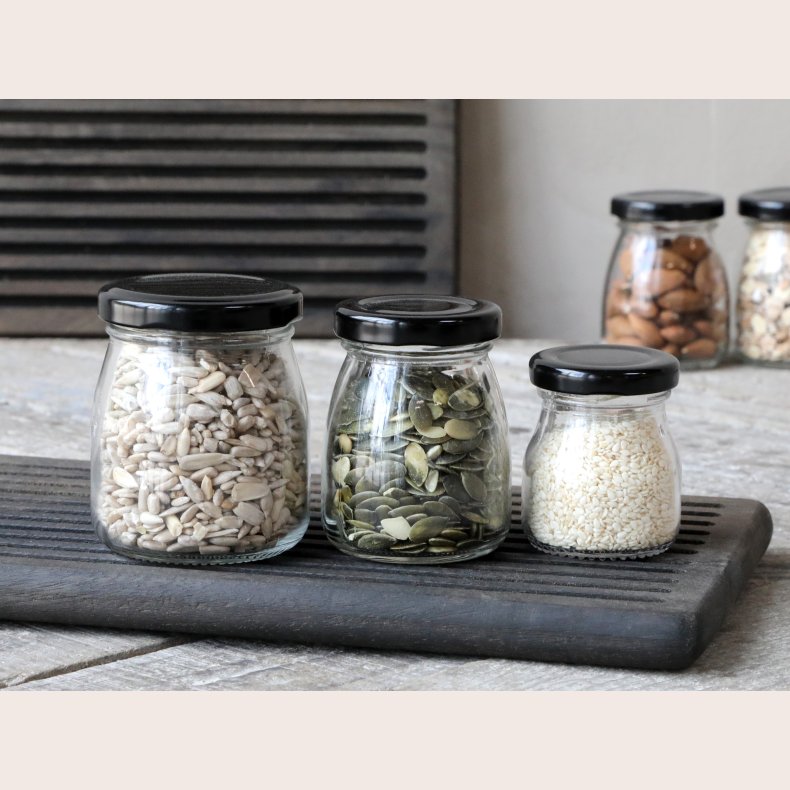 Chic Antique opbevaringsglas st med 3 stk