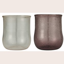 Ib Laursen mini vase/fyrfadsglas 2 farver