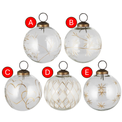 Ib Laursen Julekugle klar stor