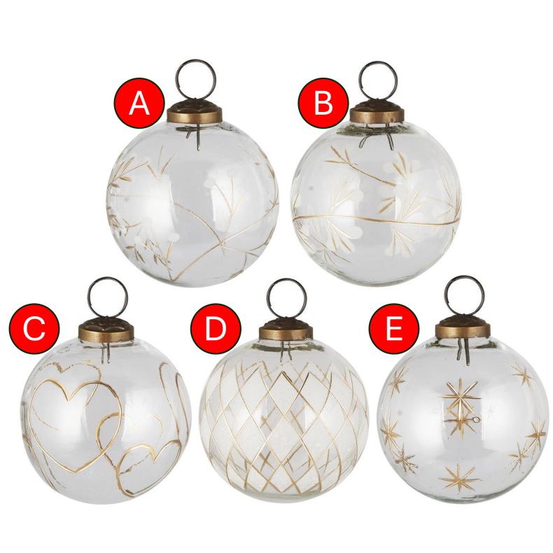 Ib Laursen Julekugle klar stor