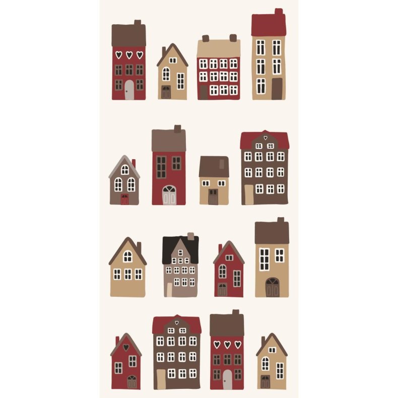 Ib Laursen Serviet m/julehuse 16 stk pr pakke