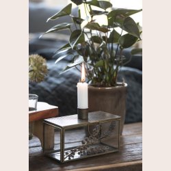 Ib Laursen glas ske med lysestage