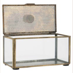 Ib Laursen glas ske med lysestage