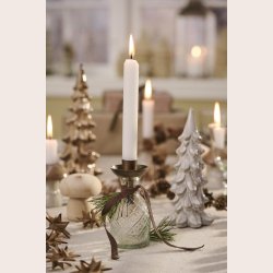 Ib Laursen Apotekerglas til bedelys