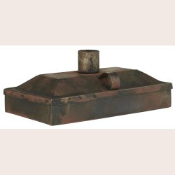 Ib Laursen �ske med lysestage rustlook