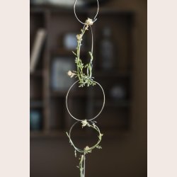 Ringe til ophng 3 strrelser messinglook