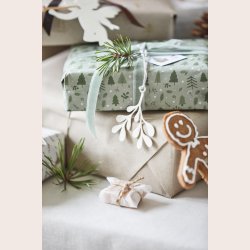 Ib Laursen Mistelten t/ophng hvid My Nostalgic Christmas