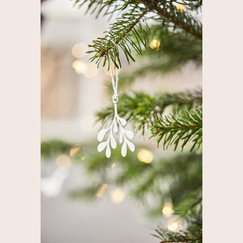 Ib Laursen Mistelten t/ophng hvid My Nostalgic Christmas