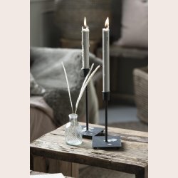 Ib Laursen Lysestage firkantet fod mellem