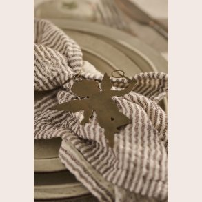 Ib Laursen Metal engel med lys