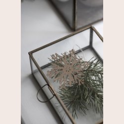 Ib Laursen Papirklip snekrystal guld