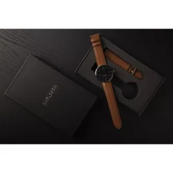 Karlsson armbndsur Normann sort