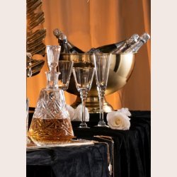 Rim Champagneglas glas J-Line 6 stk