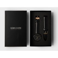 Karlsson armbndsur Minimal sort