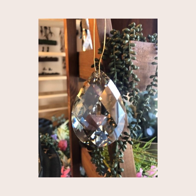 Speedtsberg krystal med ophng drbe