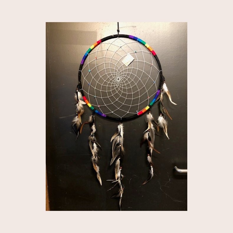 Drmmefanger sort og forskellige farver