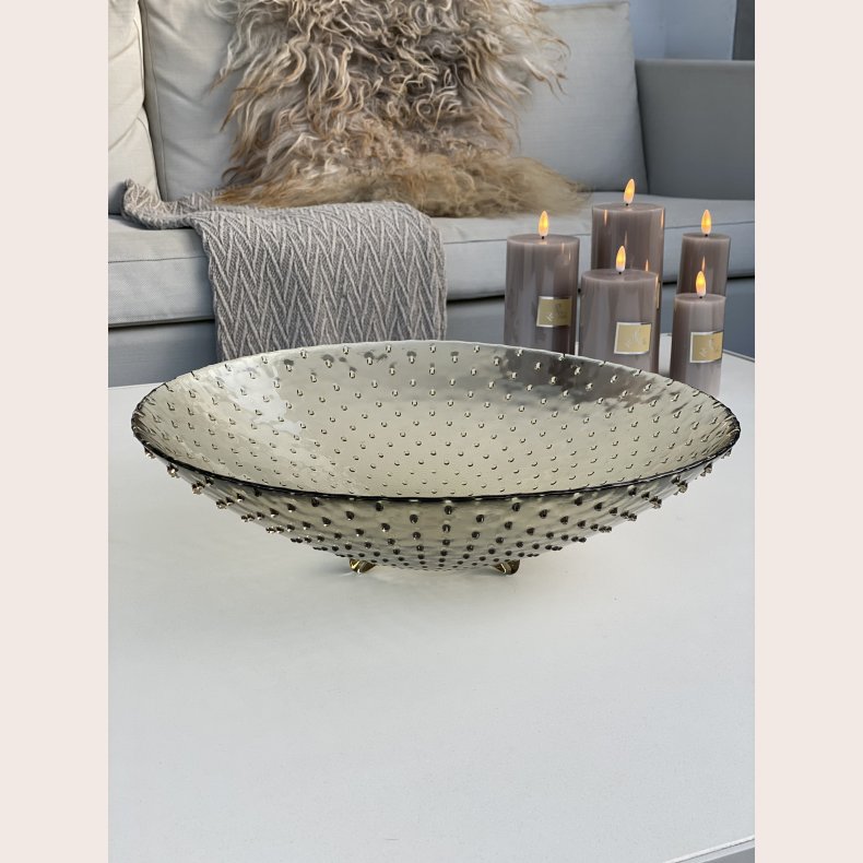 LaVida Catalina glasskl, sand, m. fdder