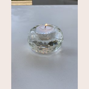 LaVida Krystal fyrfadsstage lille