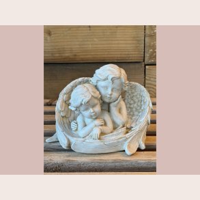 La Vida Engle i vinge, antik hvid